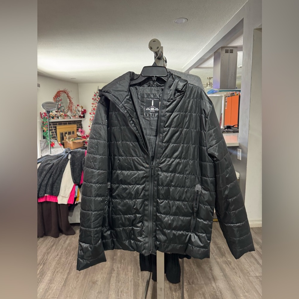 i jeans by Buffalo Men's Black Puffer Jacket - Picture 2 of 9